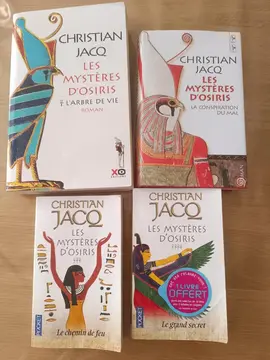 livres les mystères d'Osiris