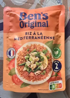 Deux sachets de riz Ben's Original