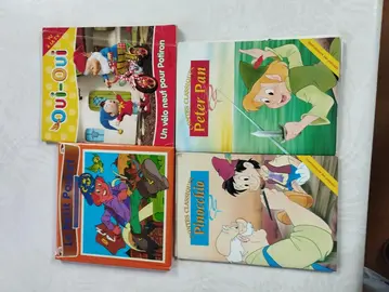 4 livres enfant