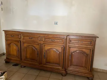 buffet chêne massif 4portes