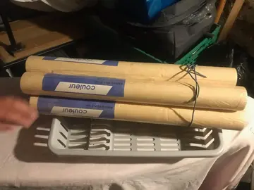 rouleaux de papier neuf
