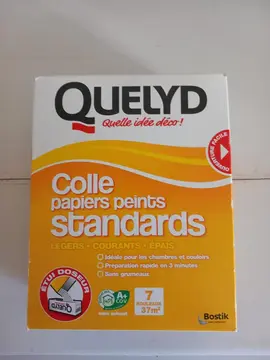 Boite colle papier peint