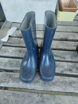 bottes de pluie couleur bleu marine