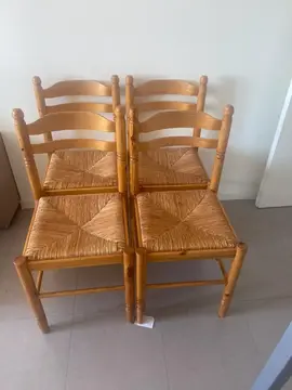 4 chaises