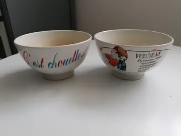 Bols Verseau et C'est chouette