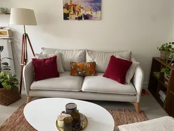 canapé beige