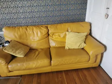 Canapé cuir