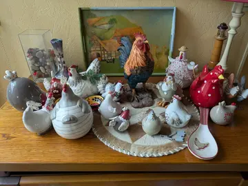 Collection de poules