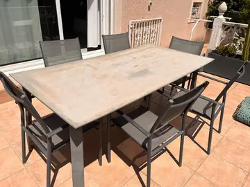 table de jardin