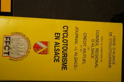 Cartes cyclotourisme Alsace