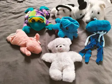 lot de peluches