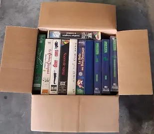 lot cassettes VHS