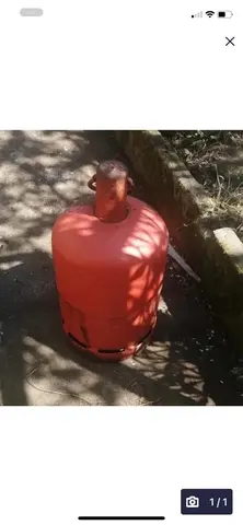 bouteille de gaz vide