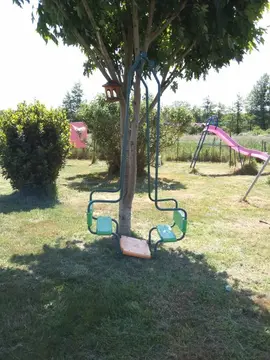 balancelle 2 personnes pour portique en bois