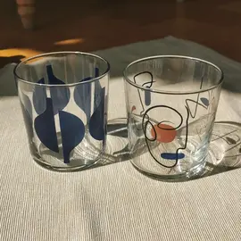 Lot de 2 verres à eau