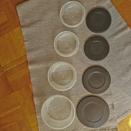 Lot de 4 boîtes tupperware