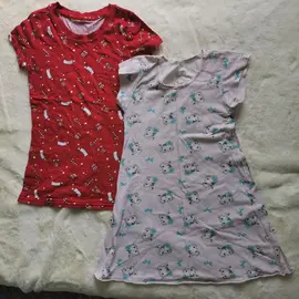 Lot de 2 robes de nuit fille
