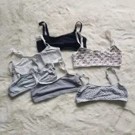 Lot de 6 brassières 10-12 ans