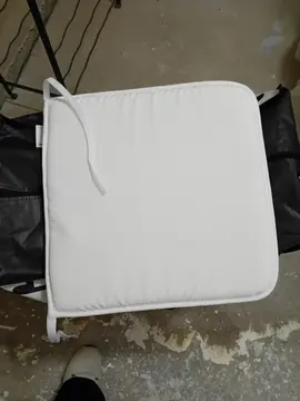12 coussins pour chaises avec attaches