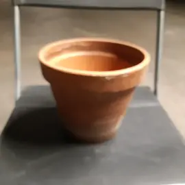 Grand pot de fleurs en terre - H25cm / D30 cm