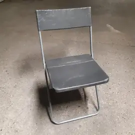 Chaise pliante en l'état