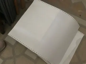Papier continu A4 pour imprimante