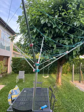 séchoir à linge d extérieur