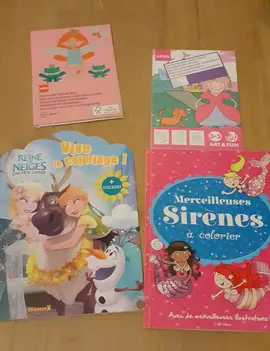 Carnets de coloriage pour filles