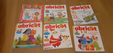 Magazines enfants 3-5 ans Abricot