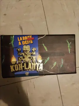 petite boîte de jeu Koh Lanta.