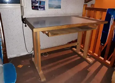 bureau inclinable