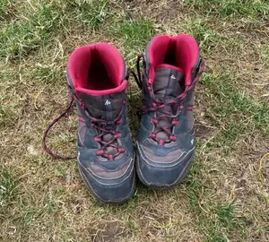 P38 femme, chaussures de randonnée, Decathlon