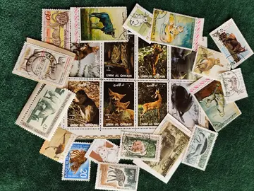 lot timbres animaux du 1juin
