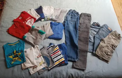 Lot vêtements garçon 7-9 ans