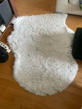 Tapis effet mouton IKEA