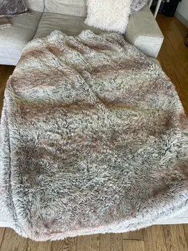 plaid gris tout doux