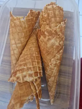 cornet de glace gaufrette