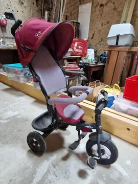 tricycle poussette kinderkraft