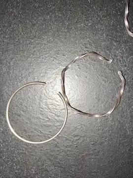 boucle d'oreille argent cassé à réparer