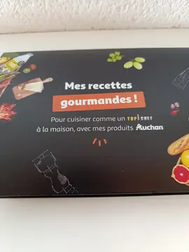 petit classeur top chef Auchan