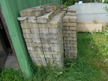 pavé jardin autobloquant