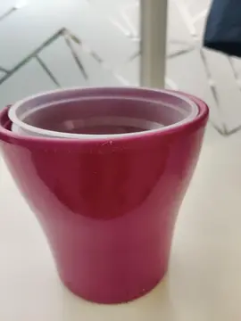 cache pot fushia
