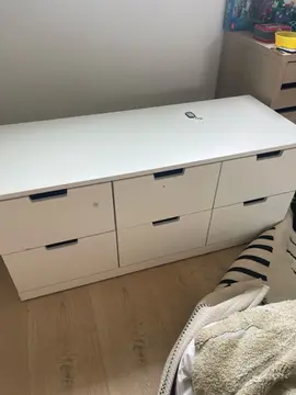 commode IKEA nordli blanche