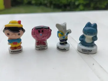 fèves Pinocchio, Pokémon Goinfrex, Babar Alexandre, Madame Farceuse