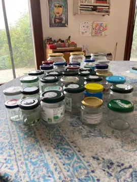 Bocaux pots en verre