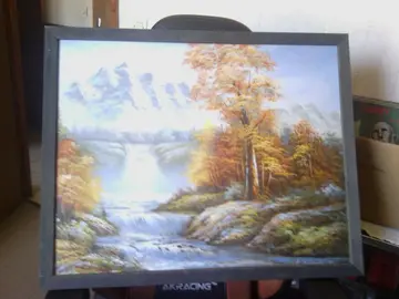 grand tableau paysage