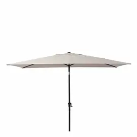 Parasol NATERIAL Avea taupe rectangulaire, L.300 x l.200 cm