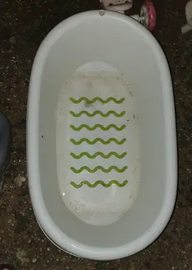 baignoire et transat de bain bebe