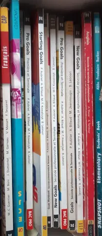 Lot de livres Anglais lycée pro
