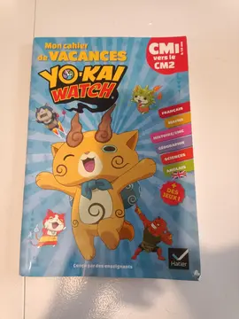 cahier de vacances